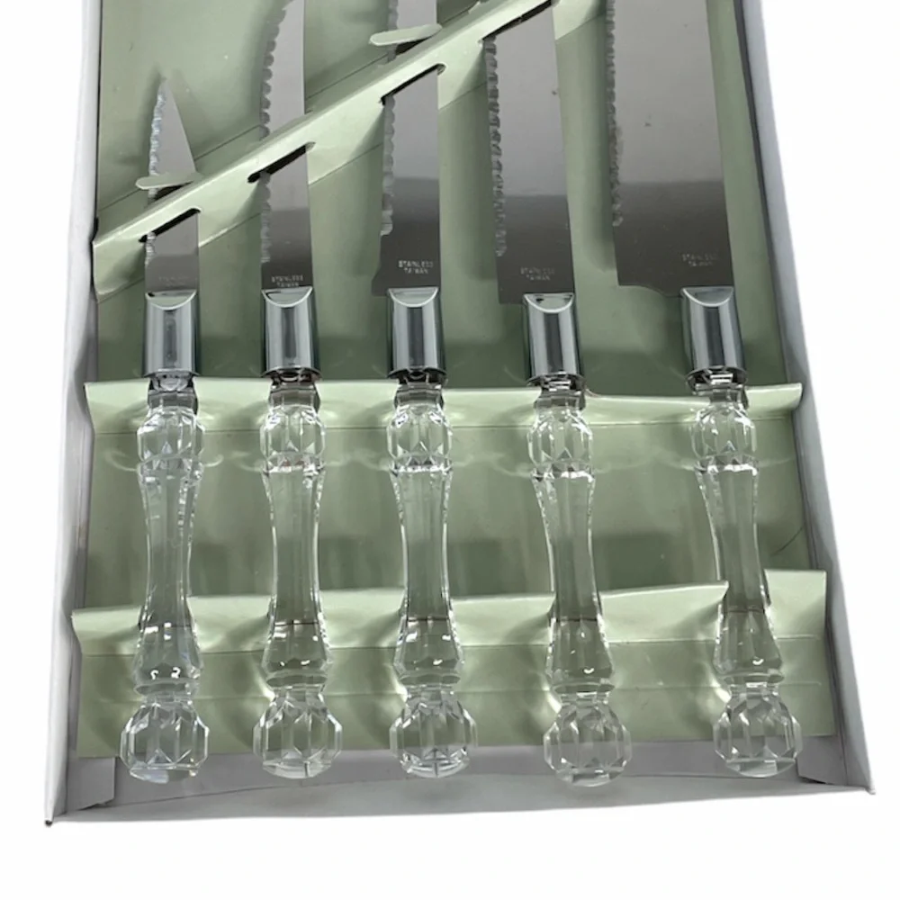 Aroma Trading Corp. 5 Piece Cutlery Set, Silver